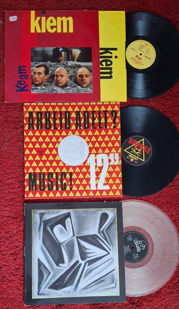 Vinyl uit de jaren 80 —Arbeid Adelt! /Paul Lemos/Kiem, Cd's en Dvd's, Vinyl | Overige Vinyl, Ophalen of Verzenden, Gebruikt, LP