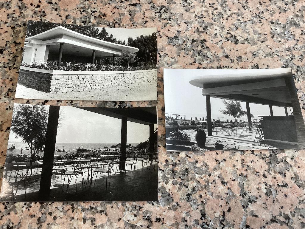 3 oude fotopostkaarten BAR LOCNE Lloret  de Mar jaren 60, Ophalen of Verzenden, 1960 tot 1980, Ongelopen, Spanje