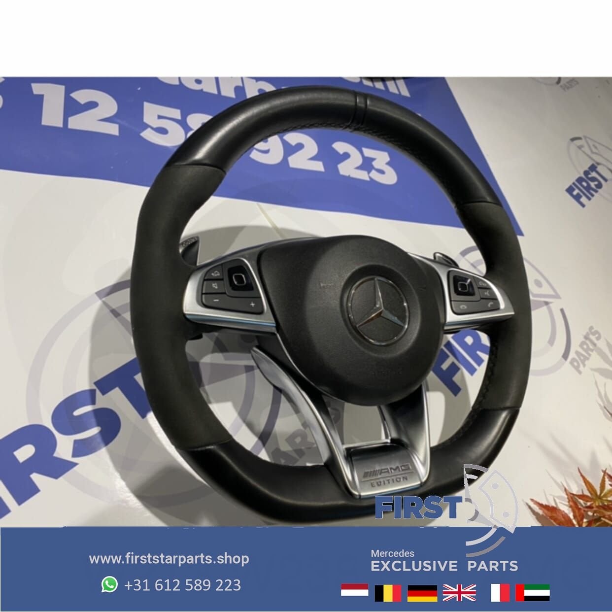 W213 E63 AMG EDITION STUUR Mercedes E KLASSE 2016-2019 ORIGI, Gebruikt, -, Ophalen of Verzenden, -