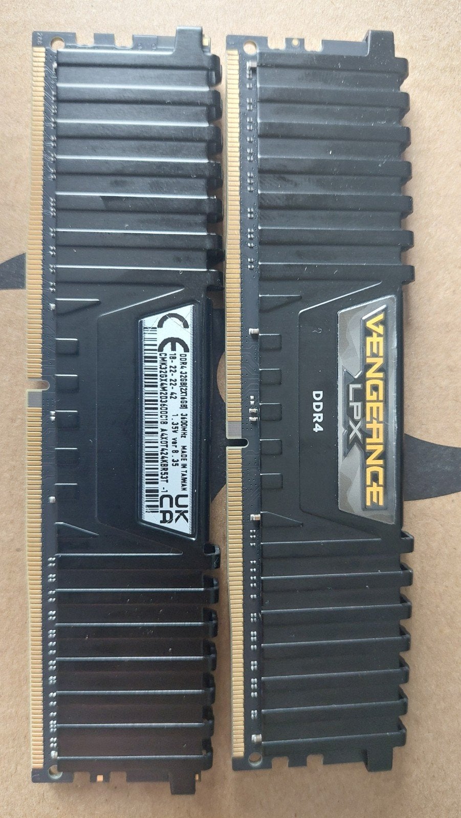 2x32G RAMM geheugen DDR4, Computers en Software, RAM geheugen, DDR4, Nieuw, Ophalen of Verzenden, Desktop