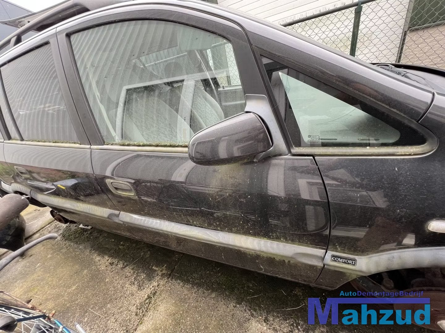 OPEL ZAFIRA A Zwart Z298 rechts voor deur portier 1999-2005, Gebruikt, Deur, Opel Automobile GmbH, Kontakt@opel-infoservice.de