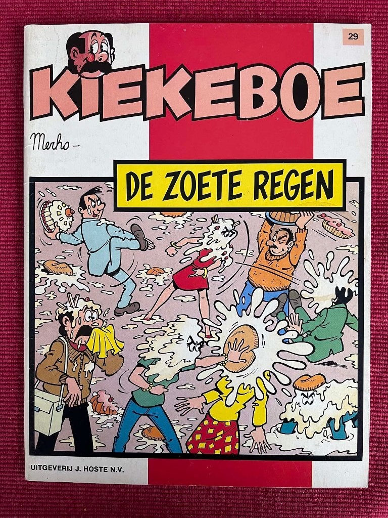 Kiekeboe 29, De Zoete Regen, 1985, Eén stripboek, Merho, Ophalen of Verzenden, Zo goed als nieuw