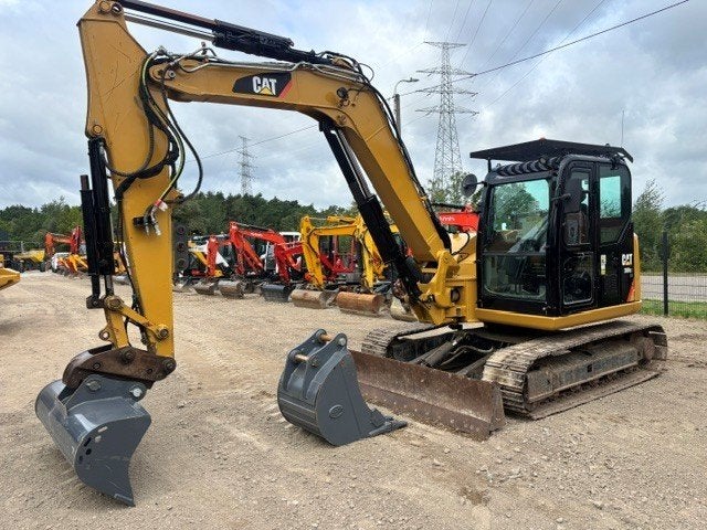 midigraver Caterpillar 308 E, Ophalen, Graafmachine