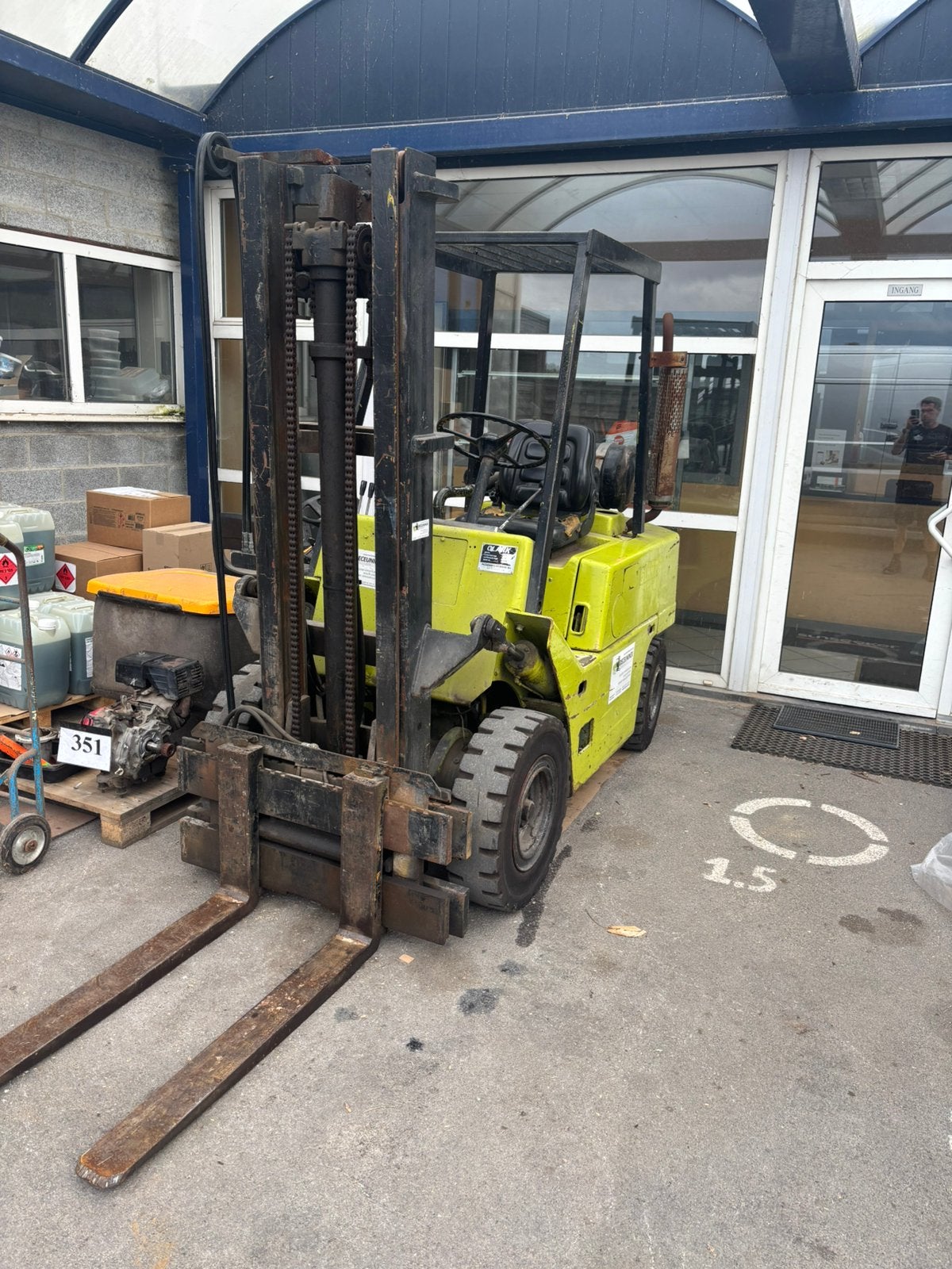 Vorkheftruck C500, 3000 tot 4000 kg, Ophalen, LPG, Heftruck