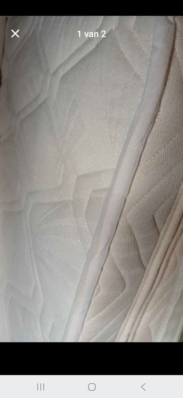 1- persoonsmatras 90 cm op 200 cm, Diversen, Ophalen