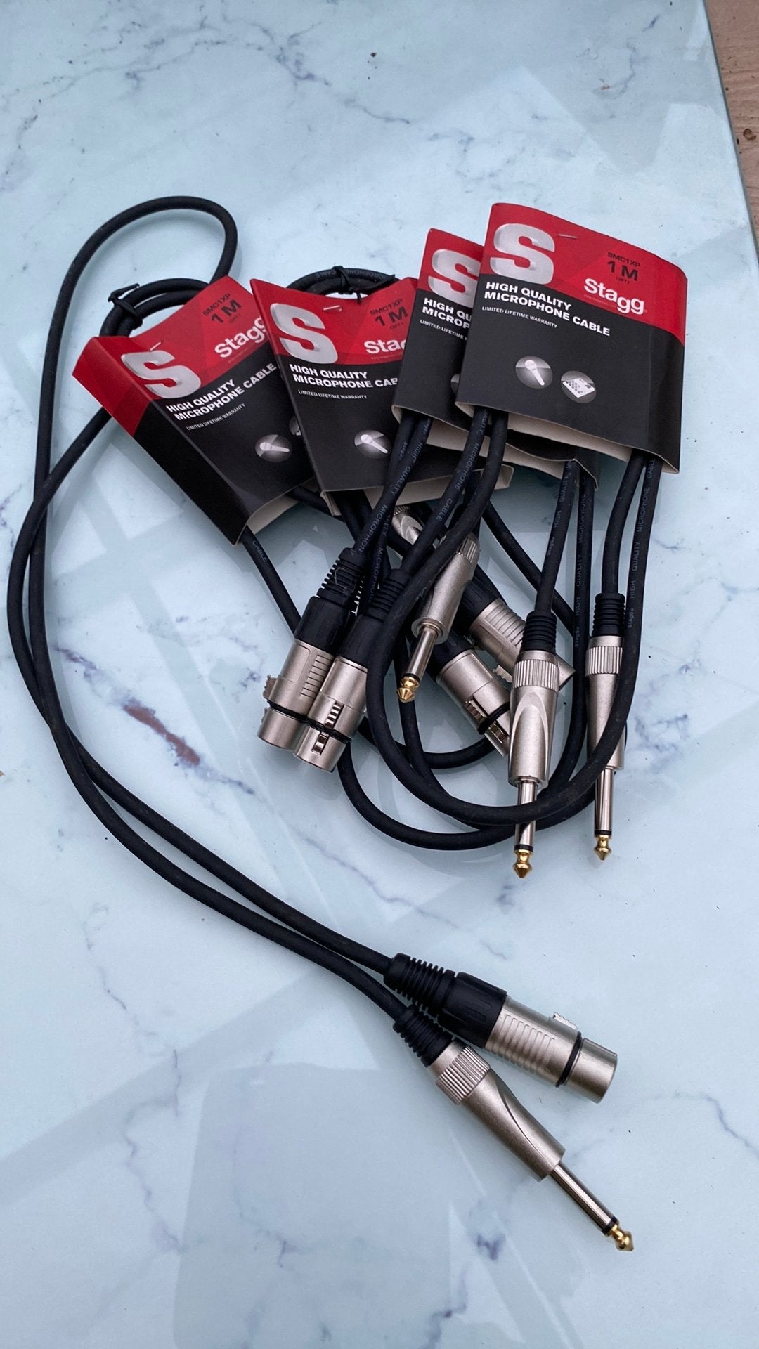 Câble jack mono - XLR, Enlèvement ou Envoi, Comme neuf