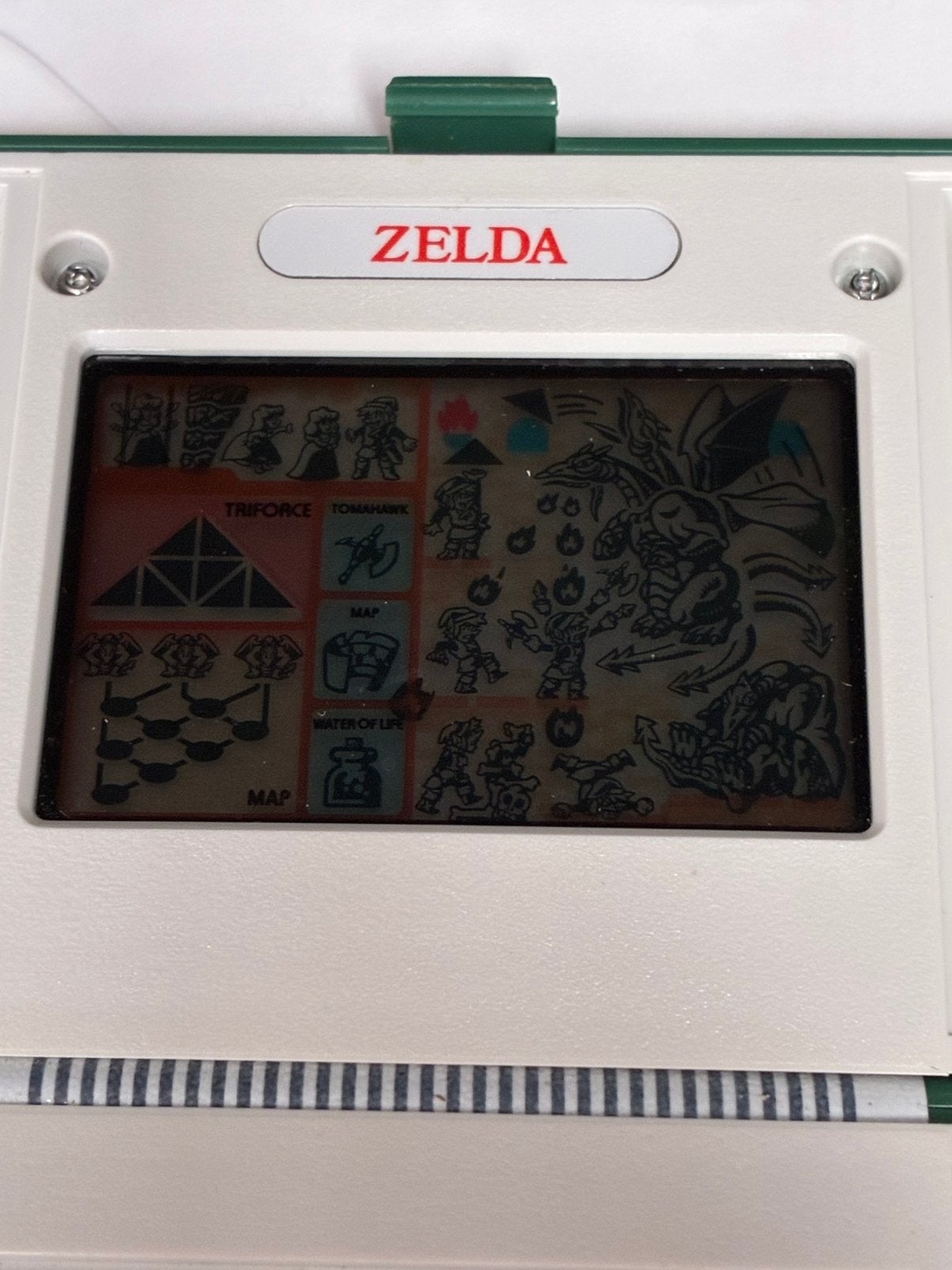 Nintendo Game&Watch Zelda ZL-65 1989, 1 speler, Ophalen, Gebruikt