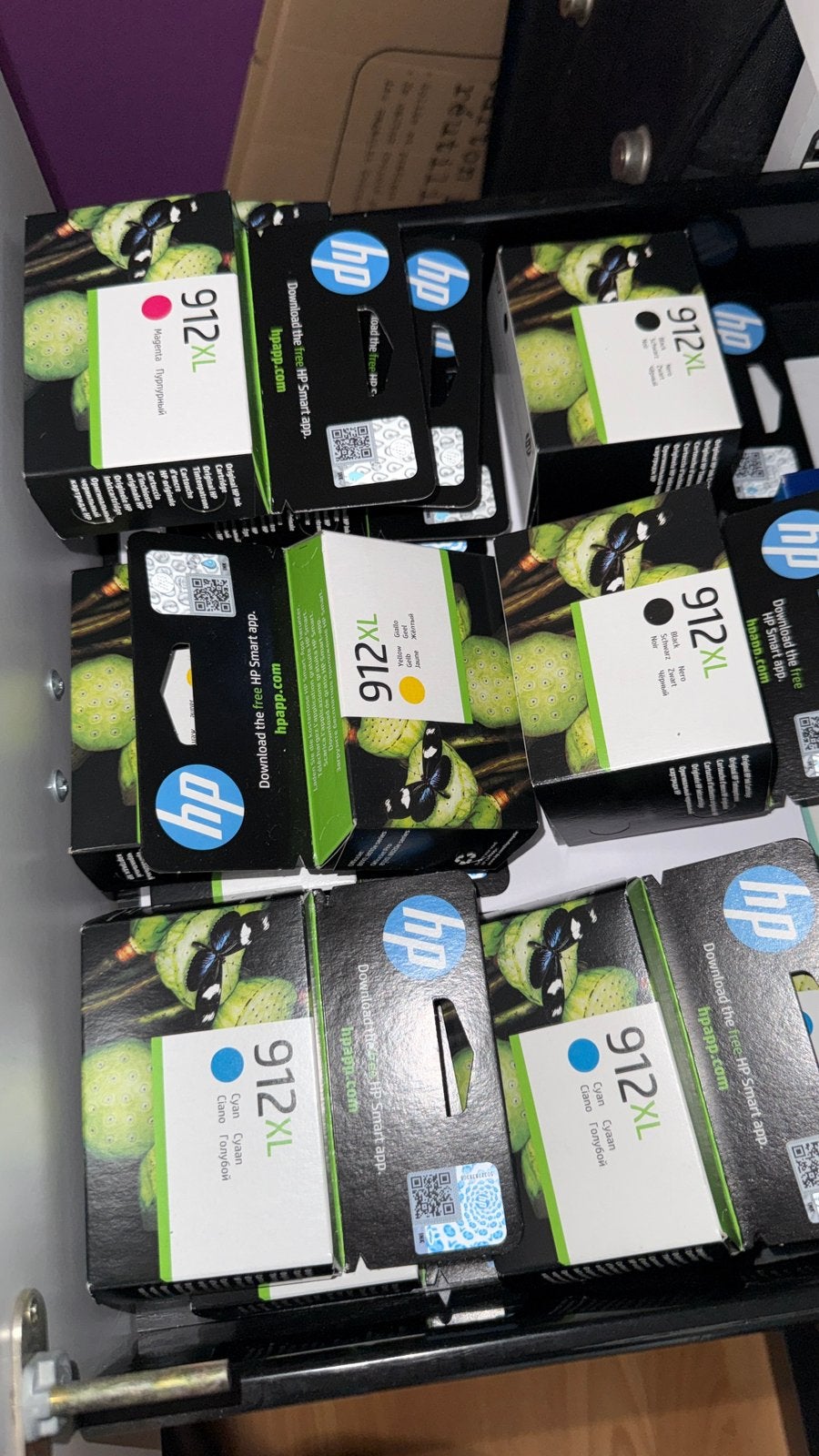 Encre - HP 912 XL, Informatique & Logiciels, Fournitures d'imprimante, Comme neuf, Enlèvement