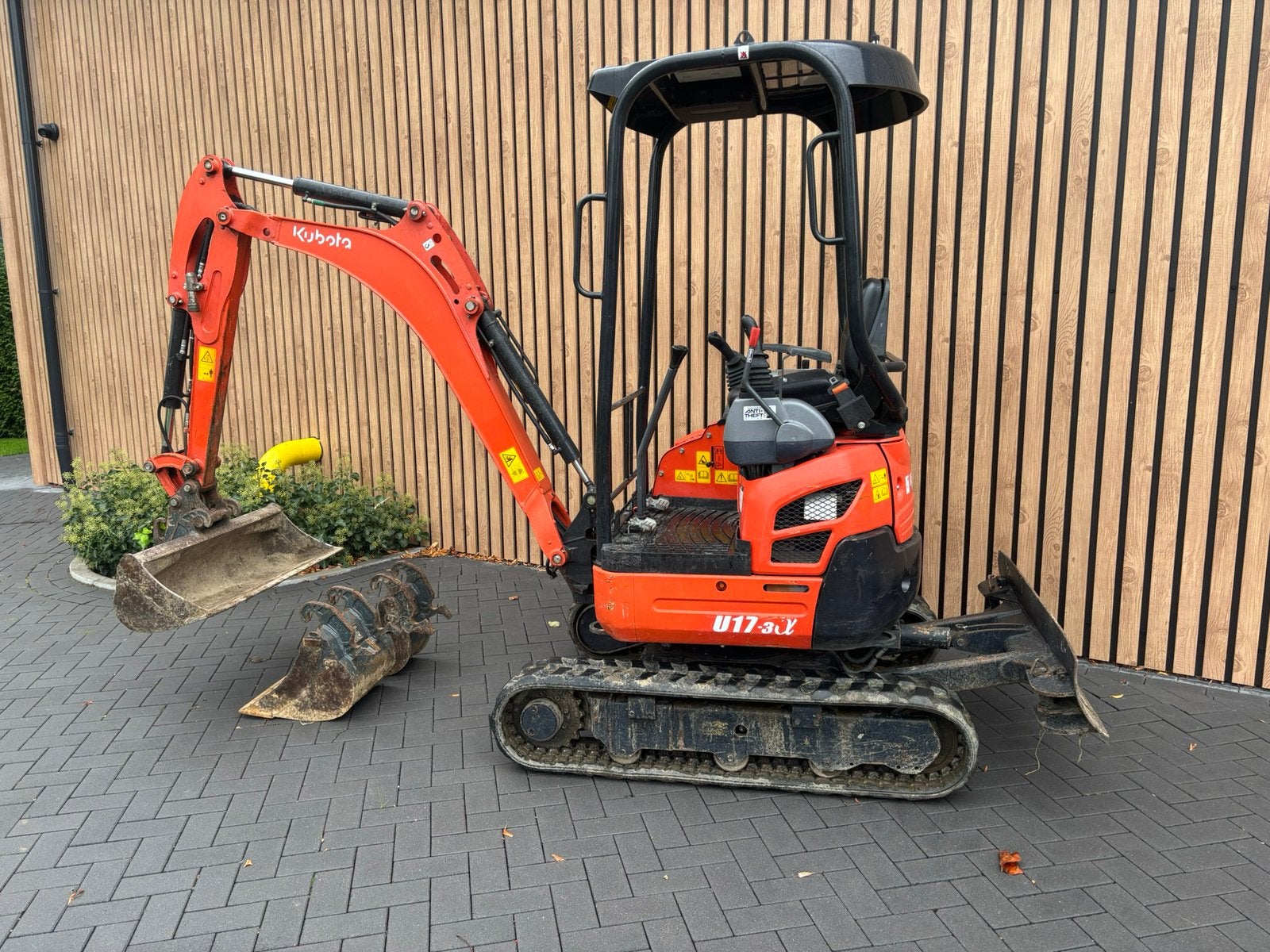 Kubota U17-3 uren 840 (bj2022), Zakelijke goederen, Ophalen, Graafmachine