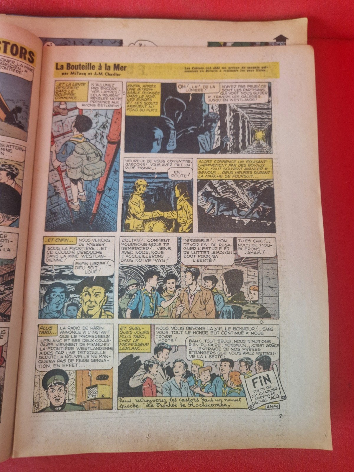 lot de 12 hebdomadaires, le journal de spirou, 1957, Livres, Enlèvement ou Envoi