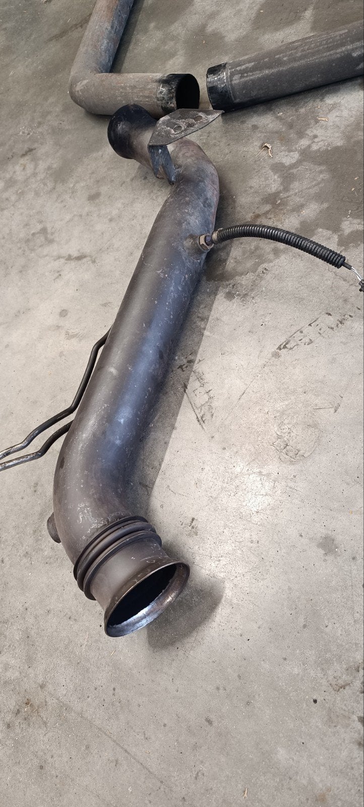 Mercedes downpipe w212 e200,220,250, Enlèvement, Utilisé, Mercedes-Benz