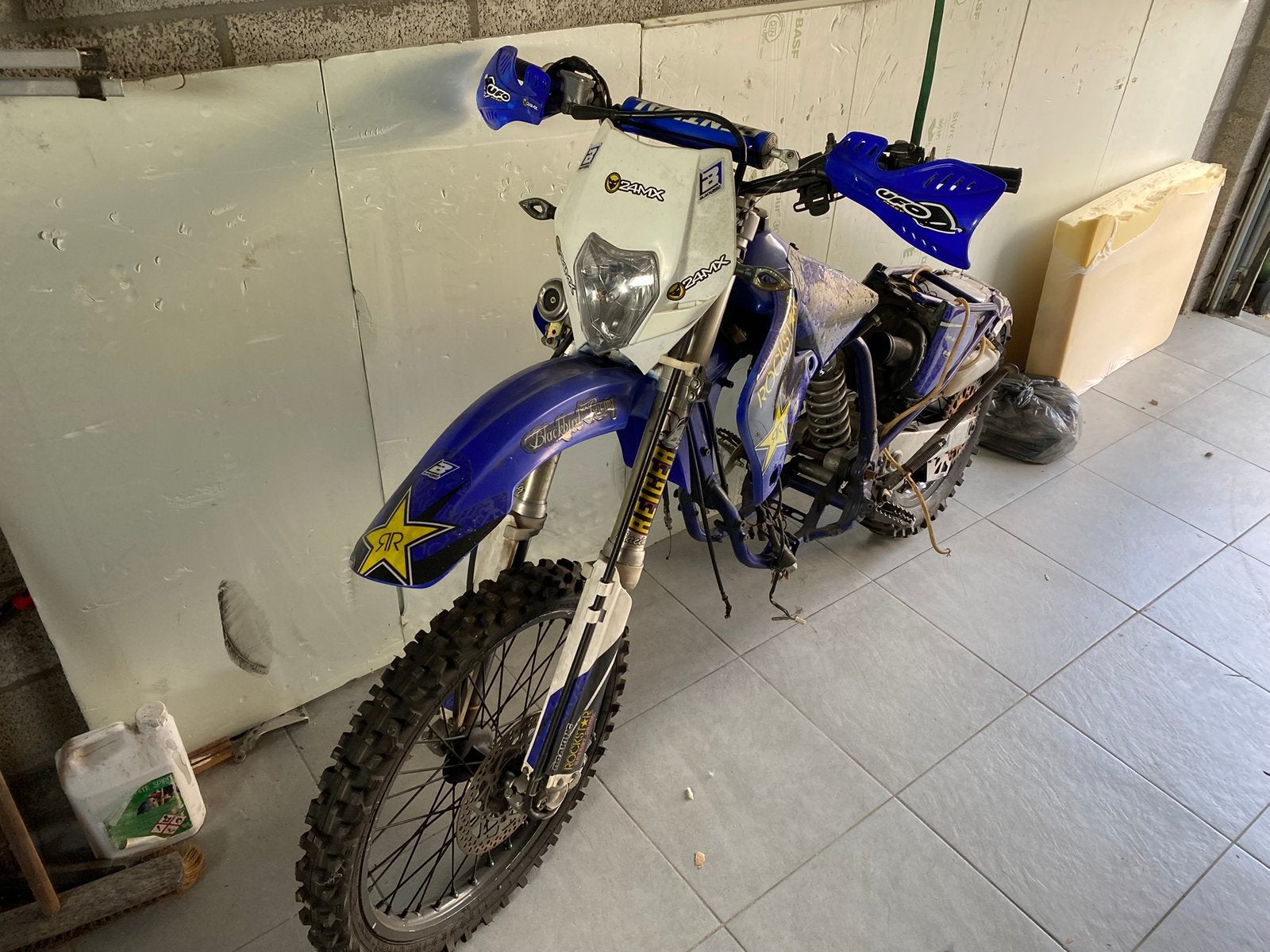 Yamaha WR400F project met kenteken, Fietsen en Brommers, Ophalen, Gebruikt, Yamaha