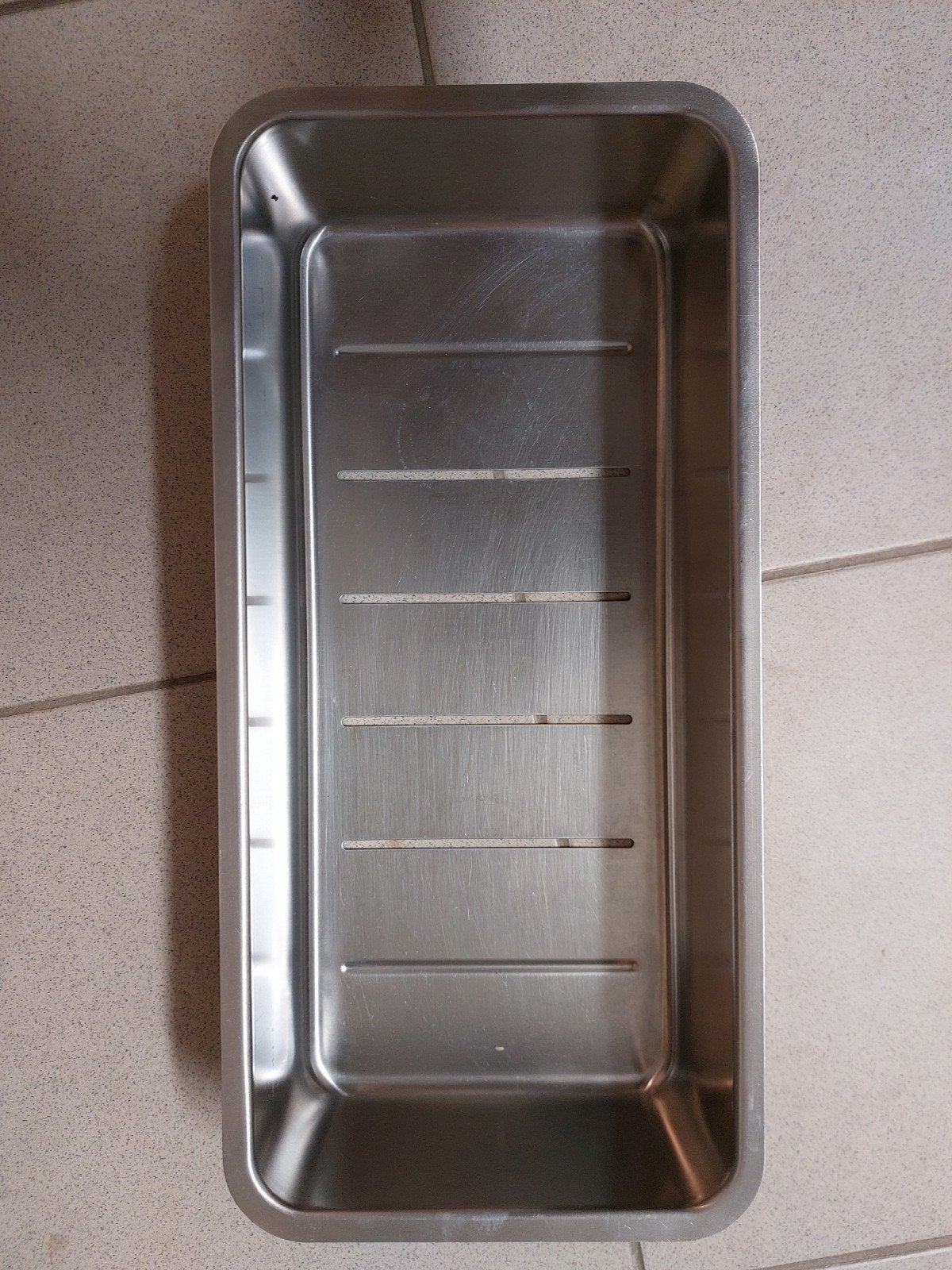 lekbak 39 x 16, Ophalen of Verzenden, Zo goed als nieuw, Metaal