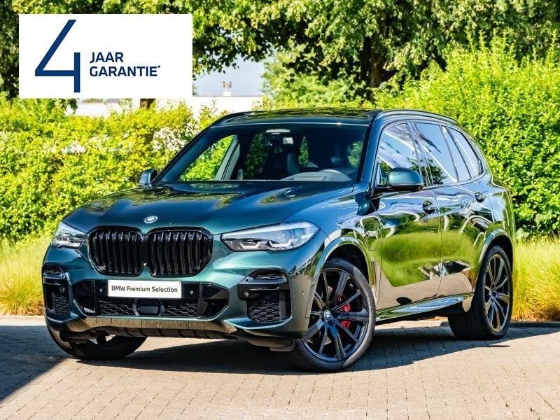 BMW X5 xDrive45e / Oxford Green Special Request, Auto's, Automaat, Parkeersensor, 5 deurs, Hybride Elektrisch/Benzine