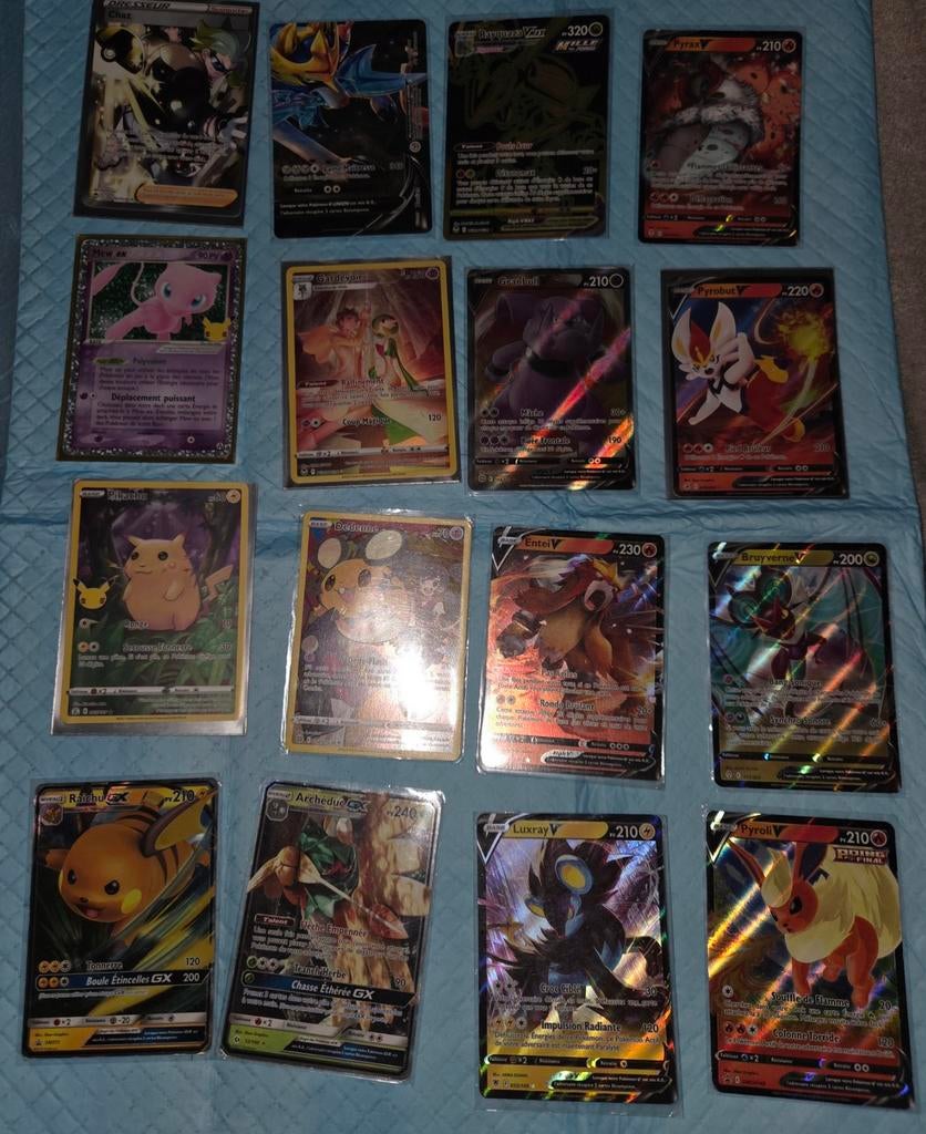 Lot de cartes Pokémon en français, Enlèvement