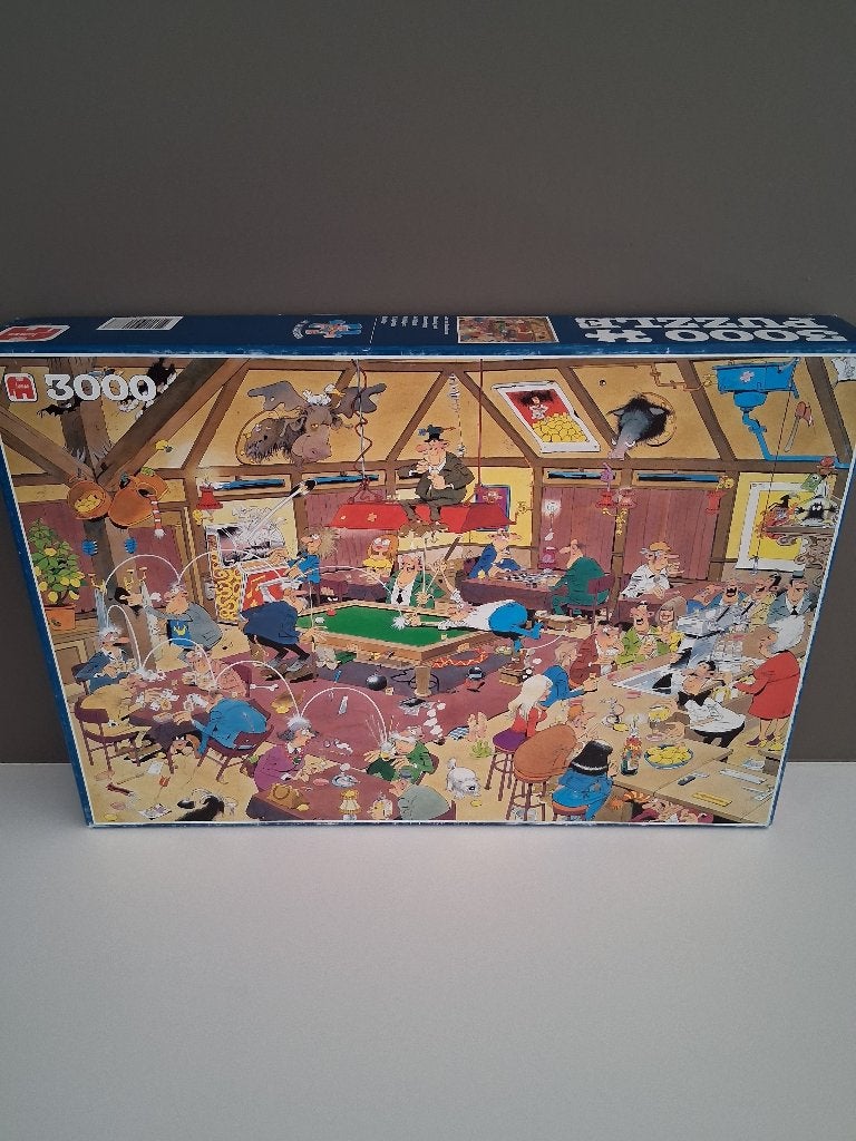Puzzel jan van haasteren, Ophalen, Meer dan 1500 stukjes, Gebruikt, Legpuzzel