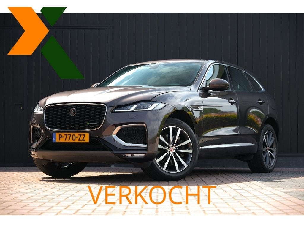 Jaguar F-Pace 2.0 P400e PHEV R-Dynamic Black | Meridian Surr, Auto's, Automaat, Zwart, Bedrijf, Zilver of Grijs