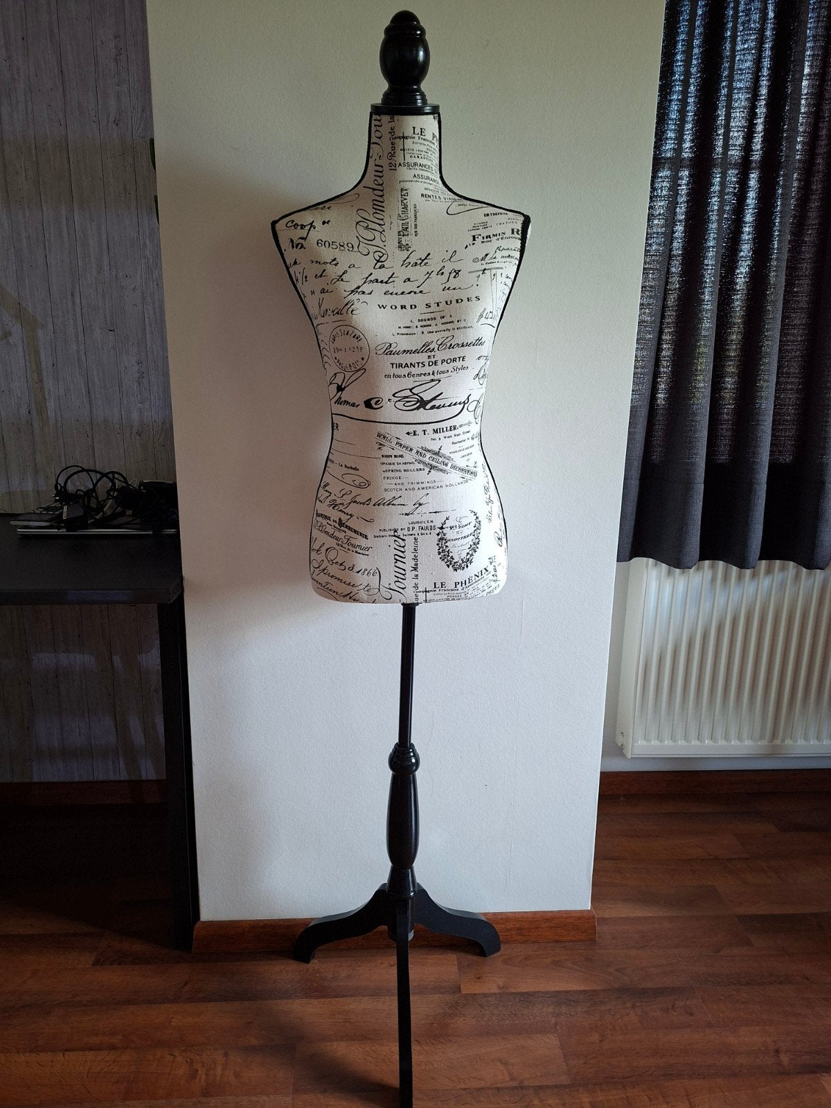Verstelbare vintage paspop / mannequin, Enlèvement, Comme neuf, Mannequin