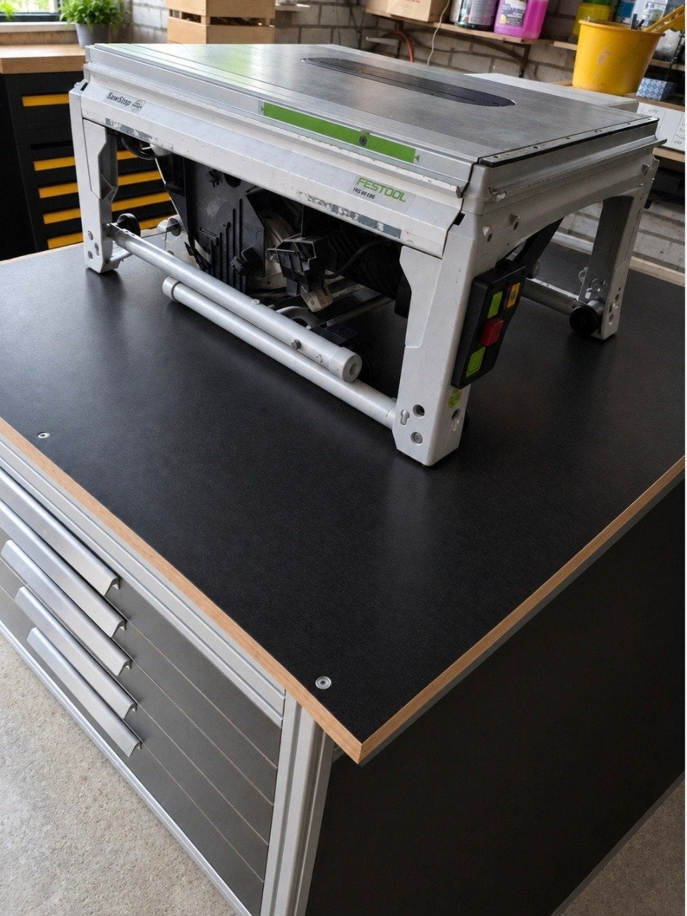 Festool TKS 80 EBS tafelcirkelzaag 254mm met SawStop., Doe-het-zelf en Bouw, Ophalen