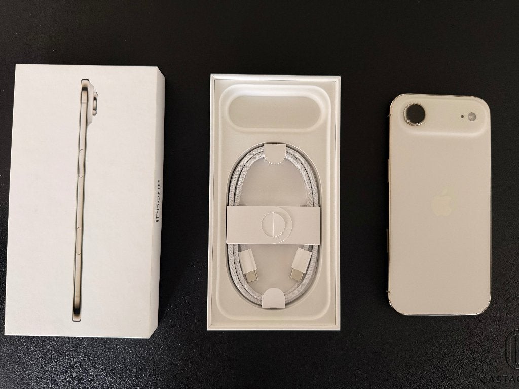 iPhone Air 256GB Cloud White met originele doos, Telecommunicatie, Overige modellen, Wit, Zo goed als nieuw, Zonder simlock