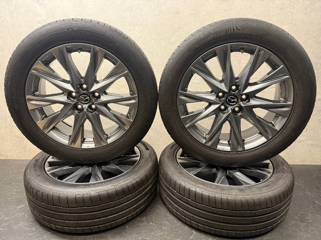 5x114,3 19 inch Mazda CX-5 Velgen + Banden 225/55/19, Ophalen, Mazda
