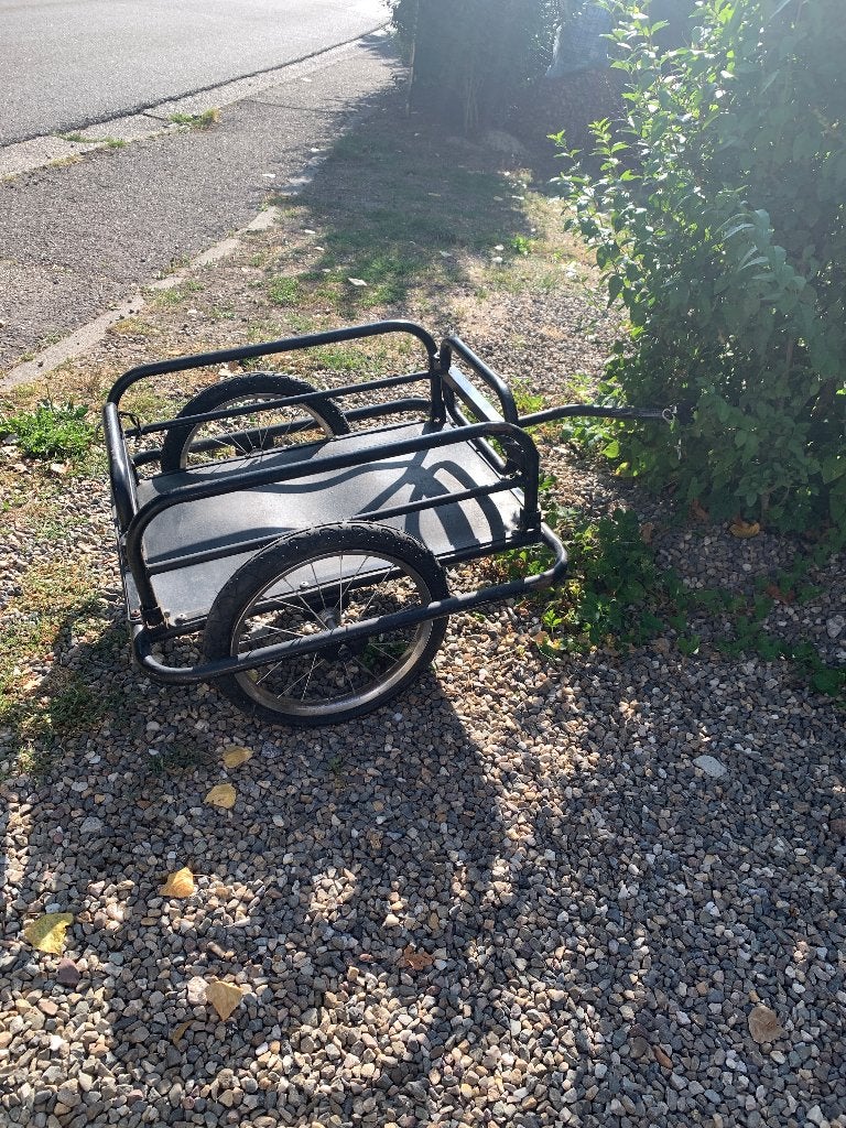 Superfijne aanhanger voor fiets, Enlèvement, 1 vélo, Utilisé, Accessoire porte-vélos
