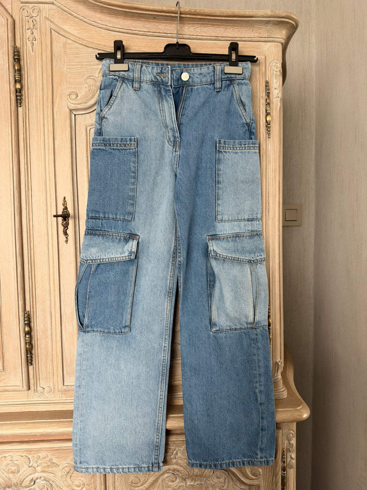 Camille jeansbroek |straight fit|10jaar(taille verkleinbaar), Kinderen en Baby's, Ophalen of Verzenden, Zo goed als nieuw, Meisje