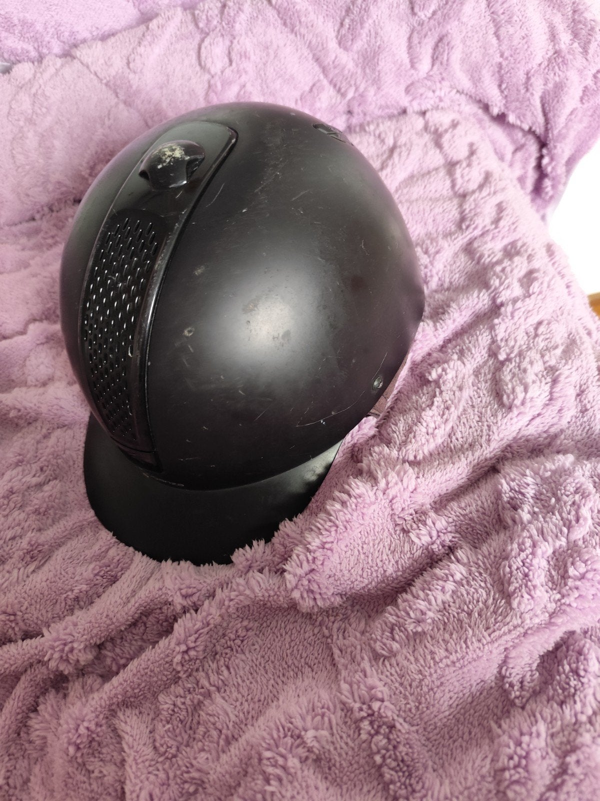 paardrijhelm, Enlèvement ou Envoi, Fouganza, Noir, Casque d'équitation/bombe