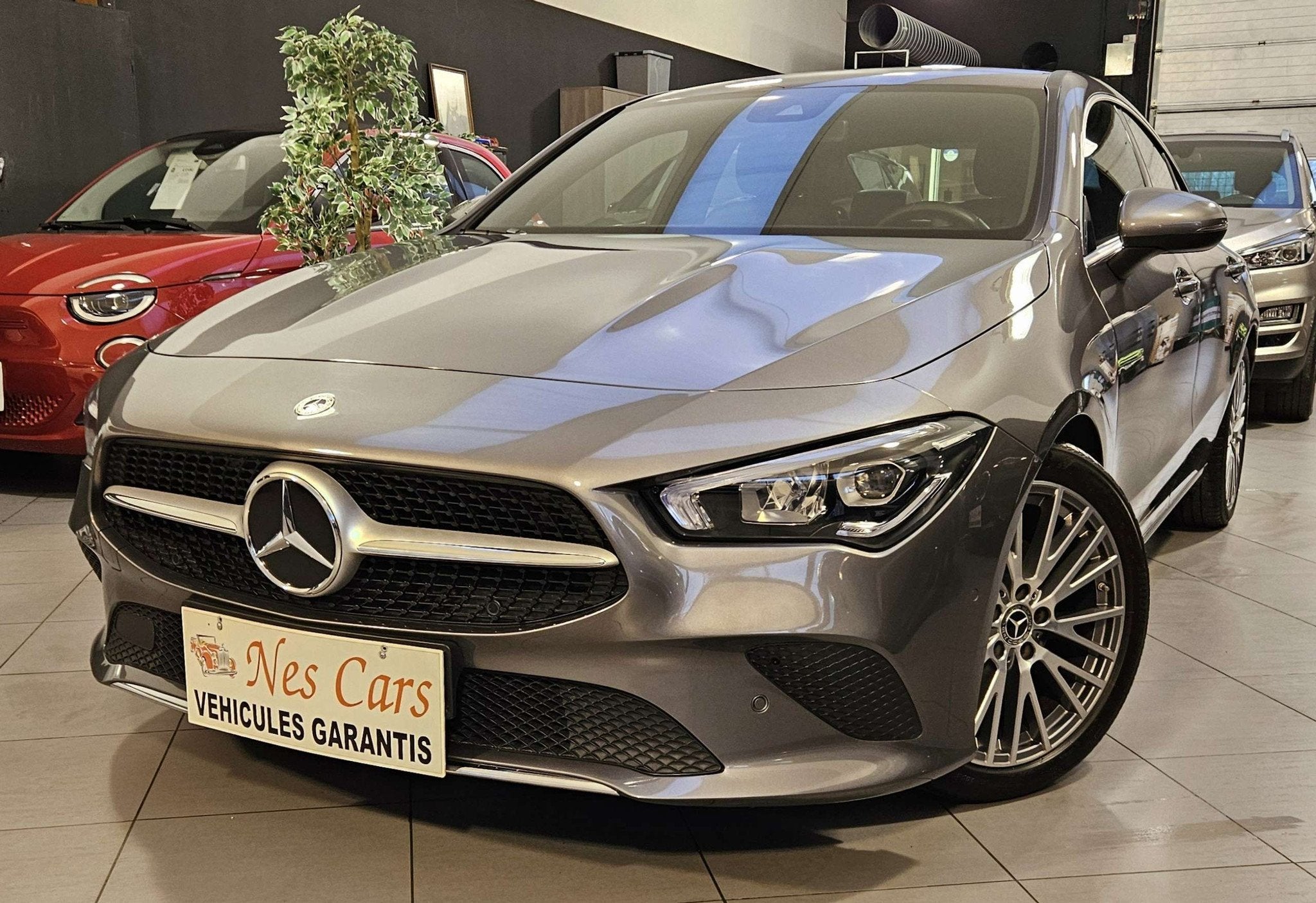 Mercedes-Benz CLA-Klasse 180 D AUTO,CUIR,GPS,PHARES LED,CAME, Gebruikt, 4 cilinders, 116 pk, Leder