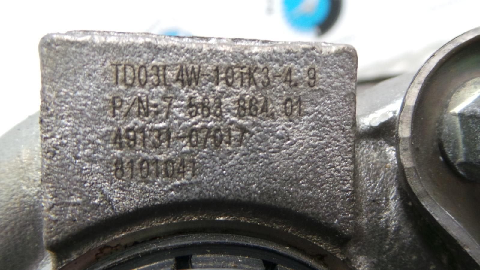 BMW 3 SERIES TURBO 2009, Auto-onderdelen, Motor en Toebehoren, Gebruikt, ARN erkend, Stiba lid, Erkend duurzaam, Ophalen of Verzenden