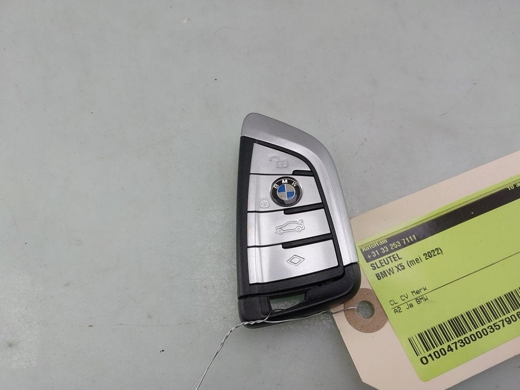 SLEUTEL BMW X5 (G05) (01-2018/03-2023) (|66125A473F4|), Gebruikt, BMW, Petuelring 130
80809  München, DE, Bayerische Motoren Werke AG