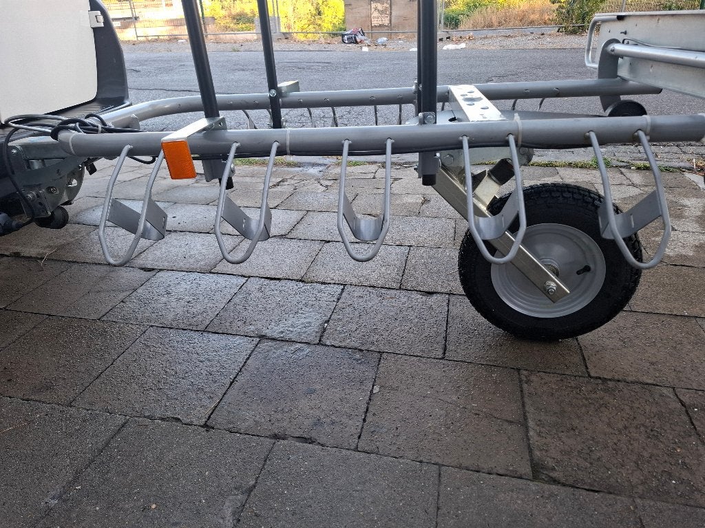 porte vélo petite remorque 5 vélo, Autos : Divers, Remorques, Enlèvement, Utilisé