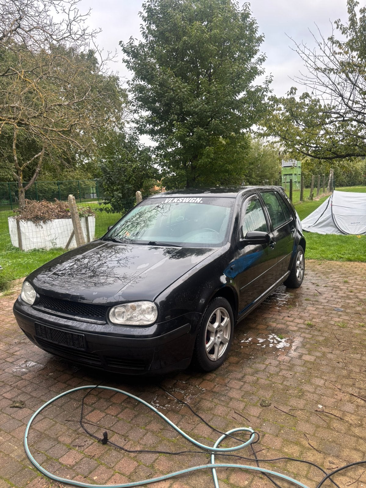 Golf 4 1.8 20v, Auto's, Zwart, Handgeschakeld, 5 deurs, Stadsauto