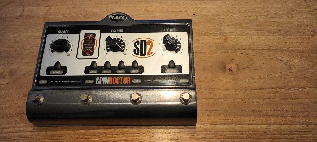 T- REX SPINDOCTOR SD2, Musique & Instruments, Instruments à corde | Guitares | Électriques, Enlèvement, Comme neuf, Autres marques