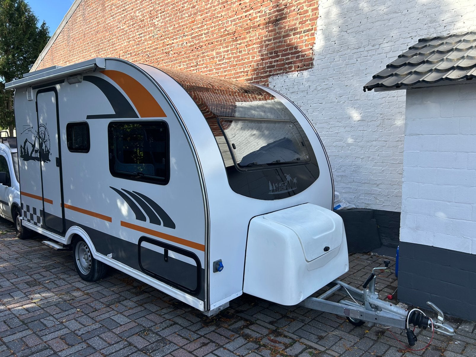 À vendre Caravane, Voortentlamp, Particulier, 500 - 750 kg, 2 aparte bedden
