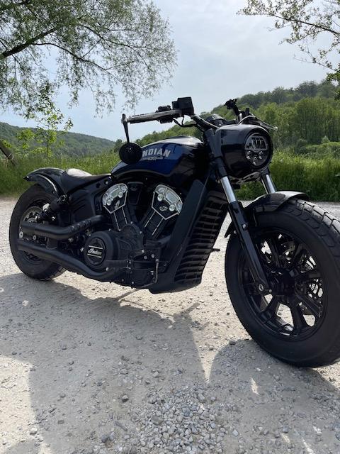 Indian Scout Bobber, Motoren, Occasion, 4 cilinders, Chopper, Moto indian
