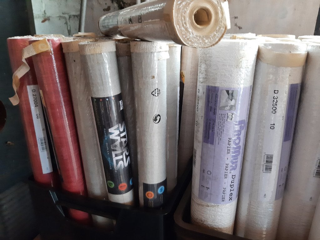 Behangpapier, Ophalen
