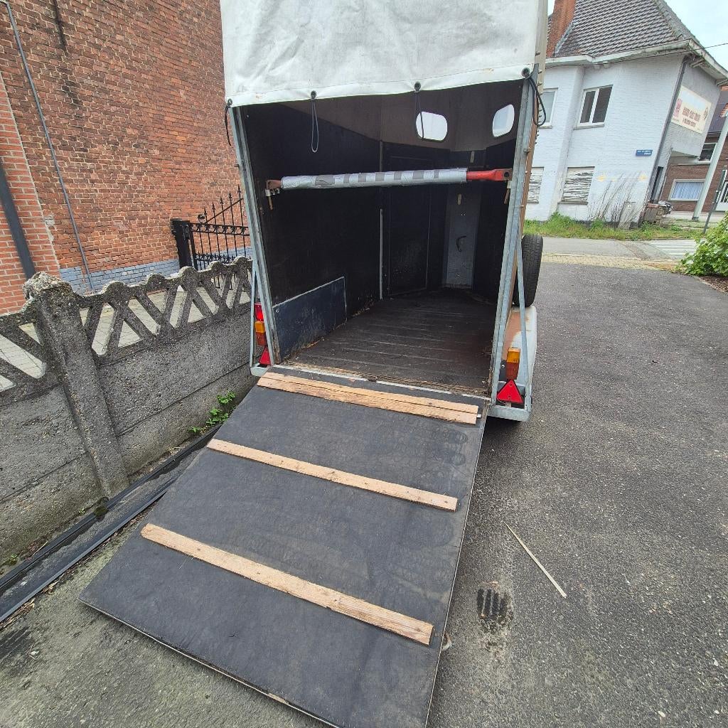 1.5 paardstrailer/remork, Enlèvement