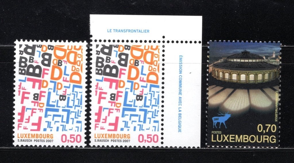 Luxembourg Lot 2007 MNH, Envoi, Luxembourg, Non oblitéré