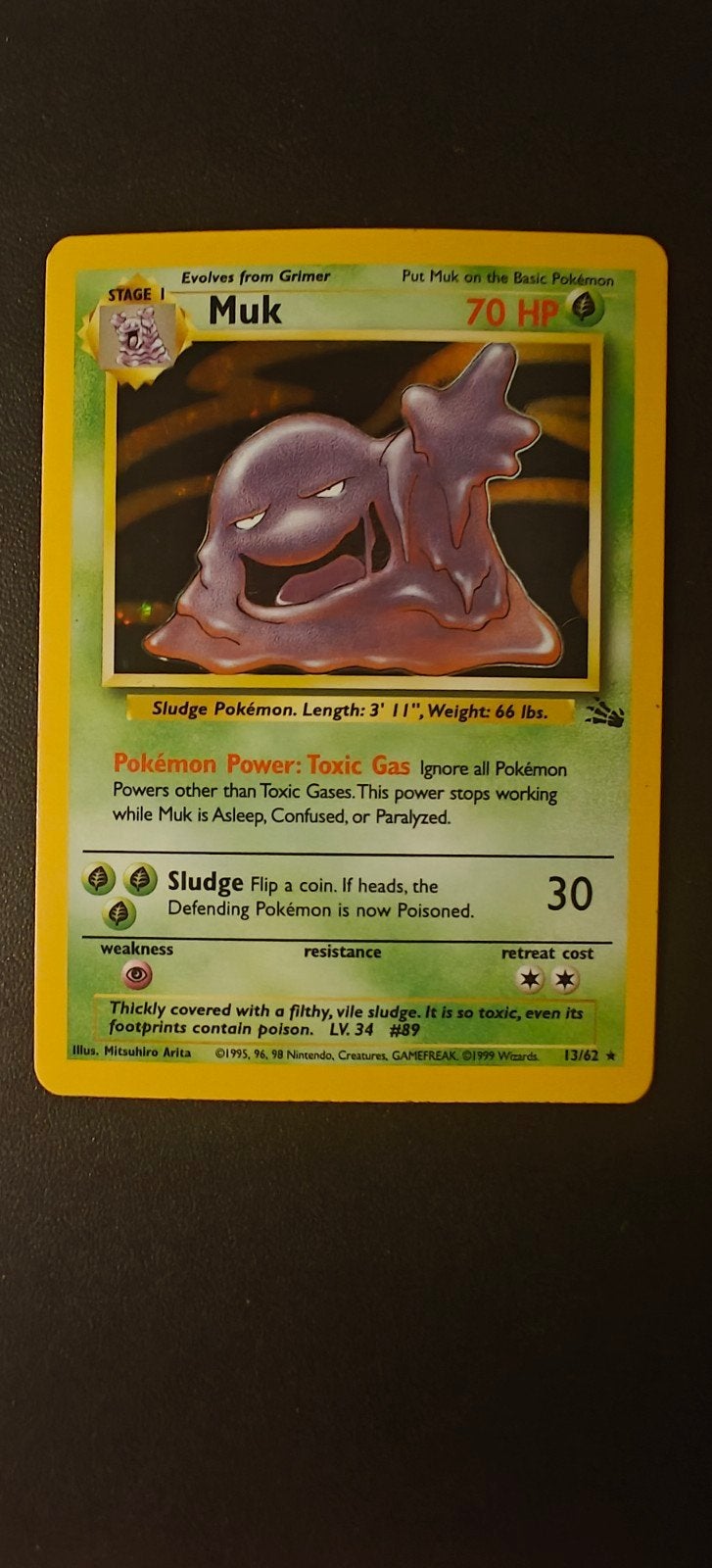 Muk - Fossil - Holo, Ophalen