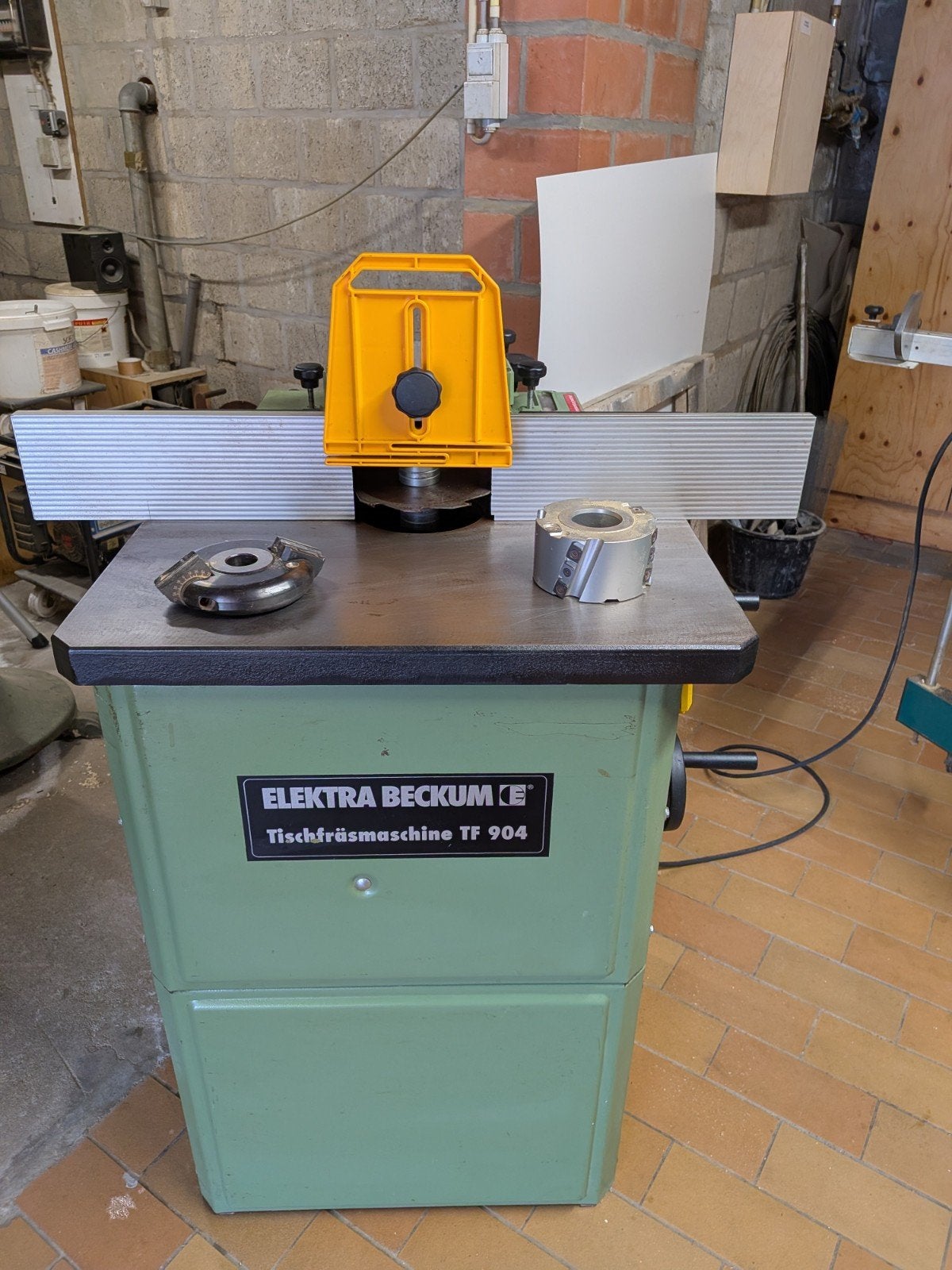 Toupie Elektra Beckum TF904, inc. enkele frezen, Bricolage & Construction, Enlèvement, Utilisé