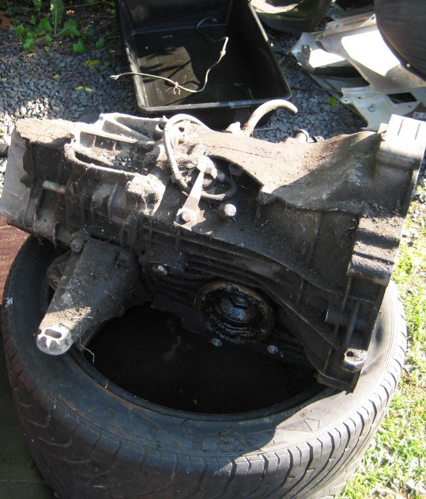 versnellingsbak VW audi 80 90 100 200 met steekassen, Auto-onderdelen, Transmissie en Toebehoren, Audi, Volkswagen, Gebruikt, Ophalen