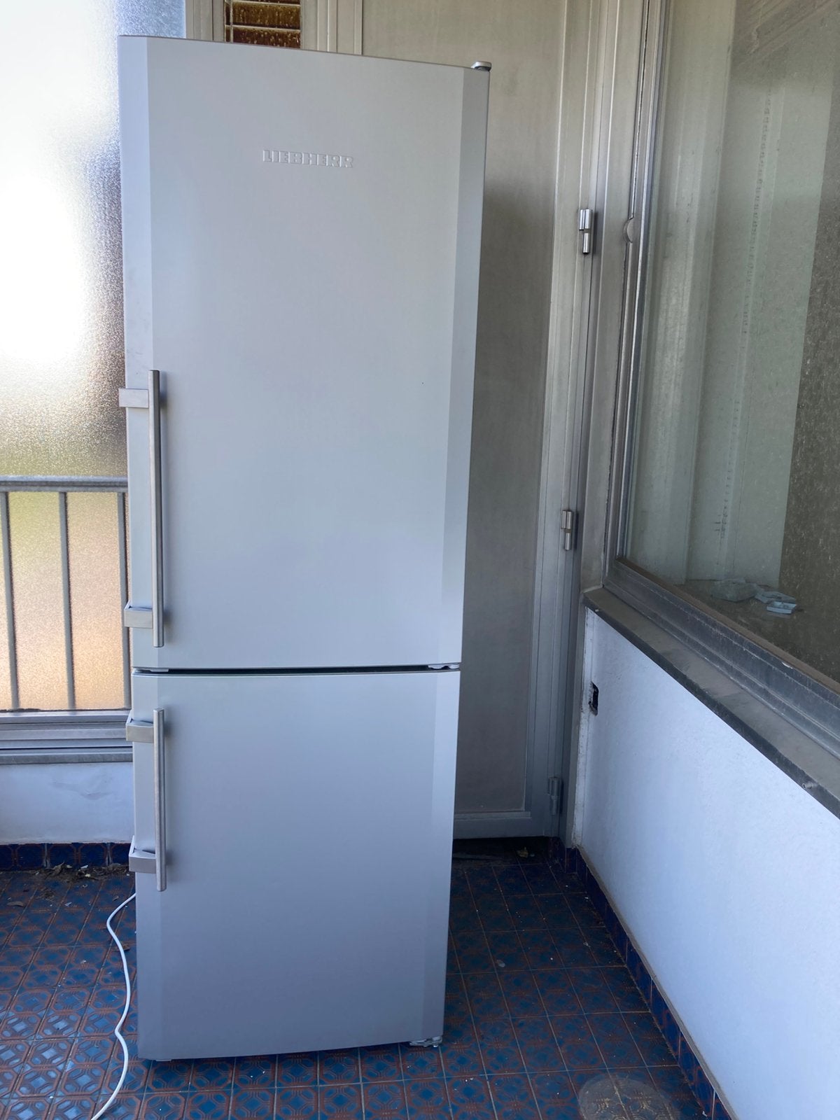 Koelkast en diepvries Liebherr, Elektronische apparatuur, Koelkasten en IJskasten, Ophalen, Gebruikt