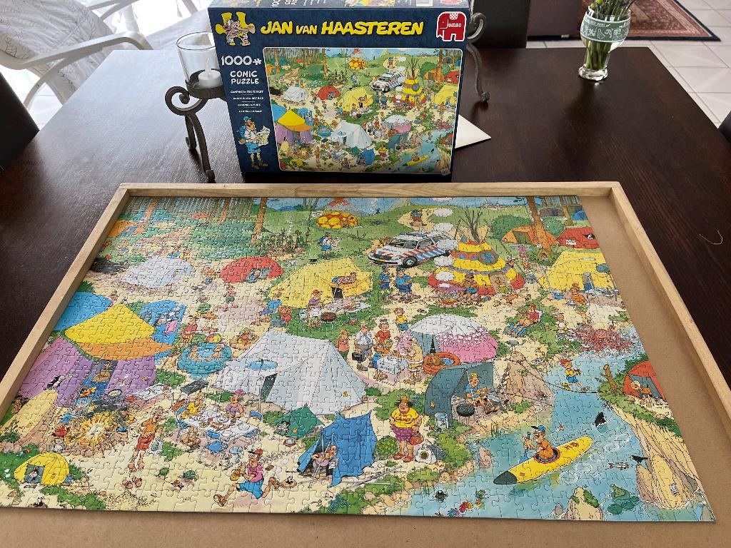 Puzzel Jan van Haasteren, Ophalen of Verzenden, 500 t/m 1500 stukjes, Zo goed als nieuw, Legpuzzel
