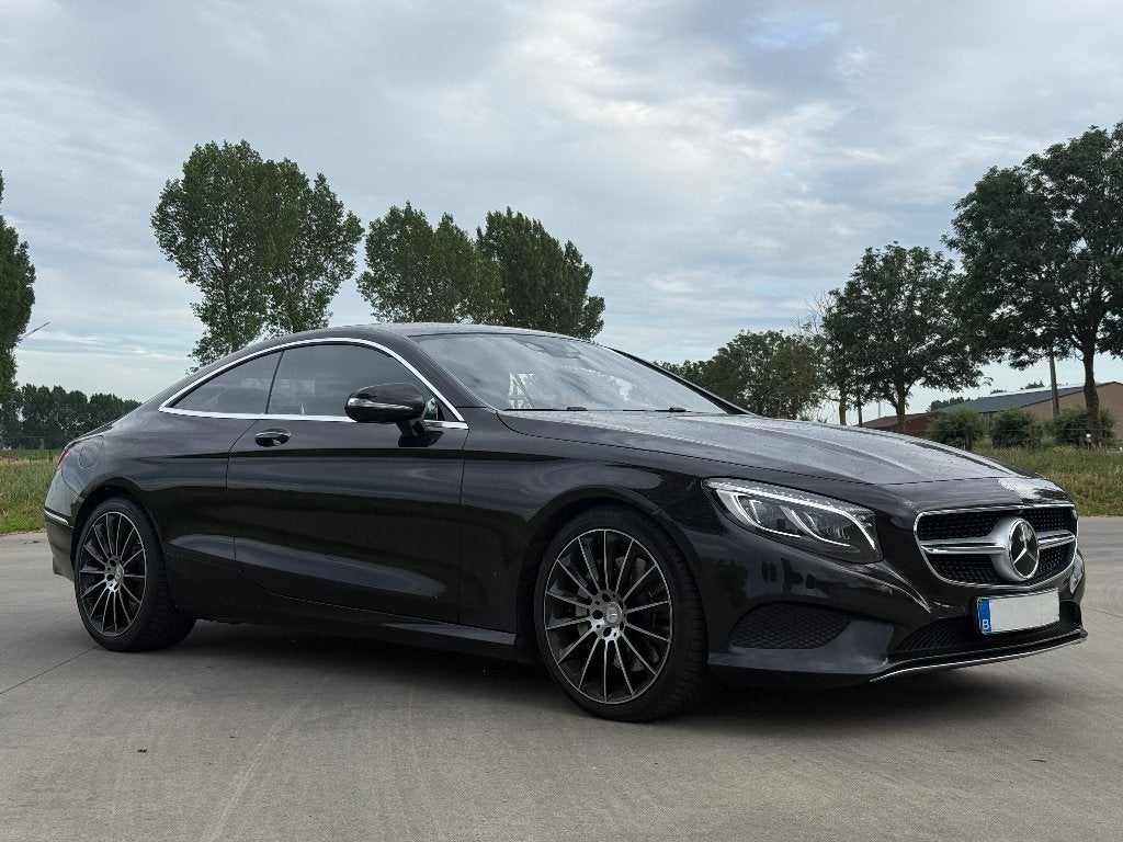Mercedes-Benz S500 Coupe V8 BiTurbo Designo Manufaktur, Cuir et Alcantara, Achat, Euro 6, Entretenue par le concessionnaire