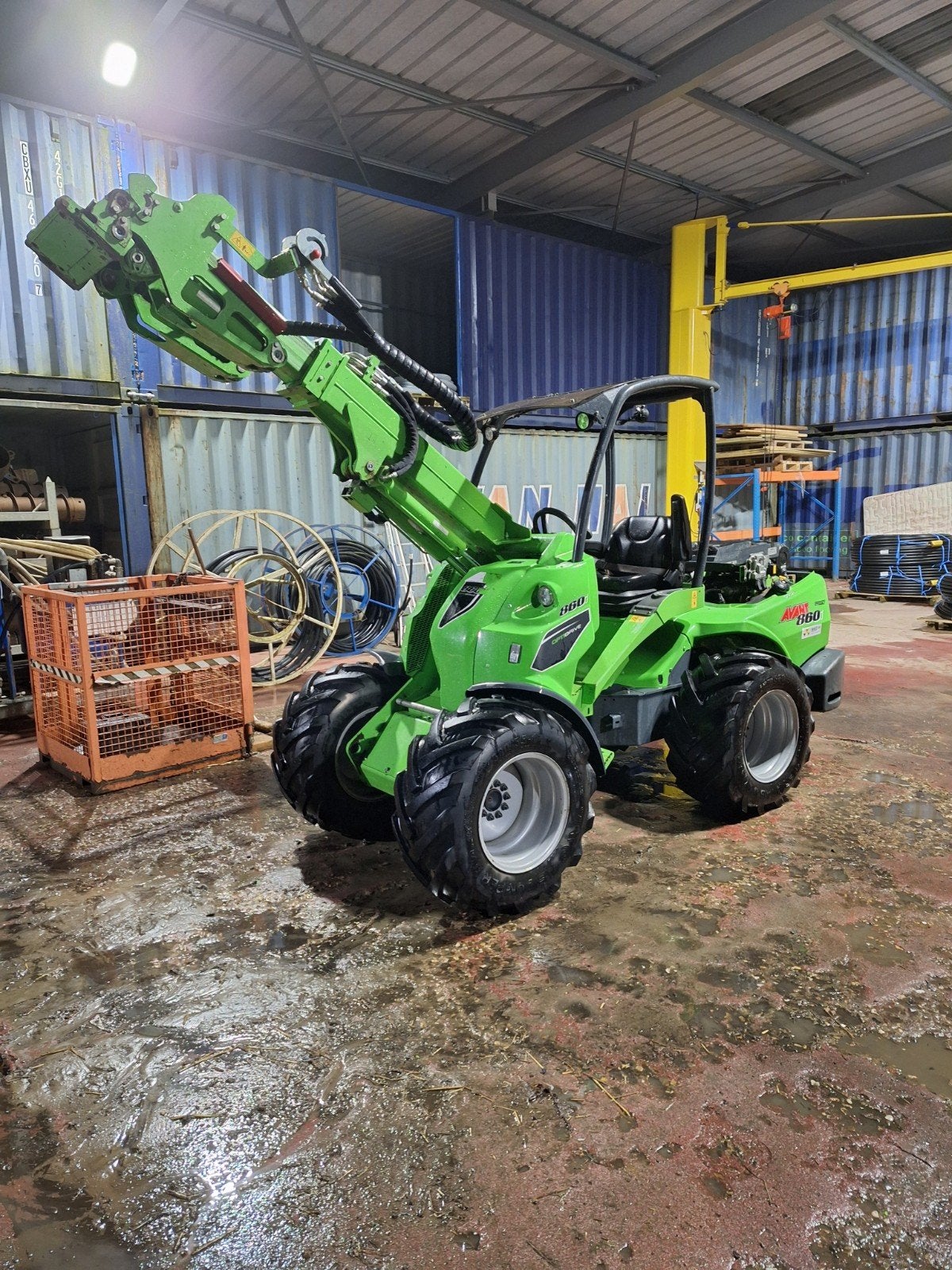 Avant 860 I, Ophalen