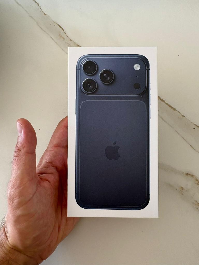 Iphone 17 Pro Max 1TB - Nieuw & Ongeopend, Télécoms, Téléphonie mobile | Apple iPhone, Neuf, Enlèvement ou Envoi, Autres modèles