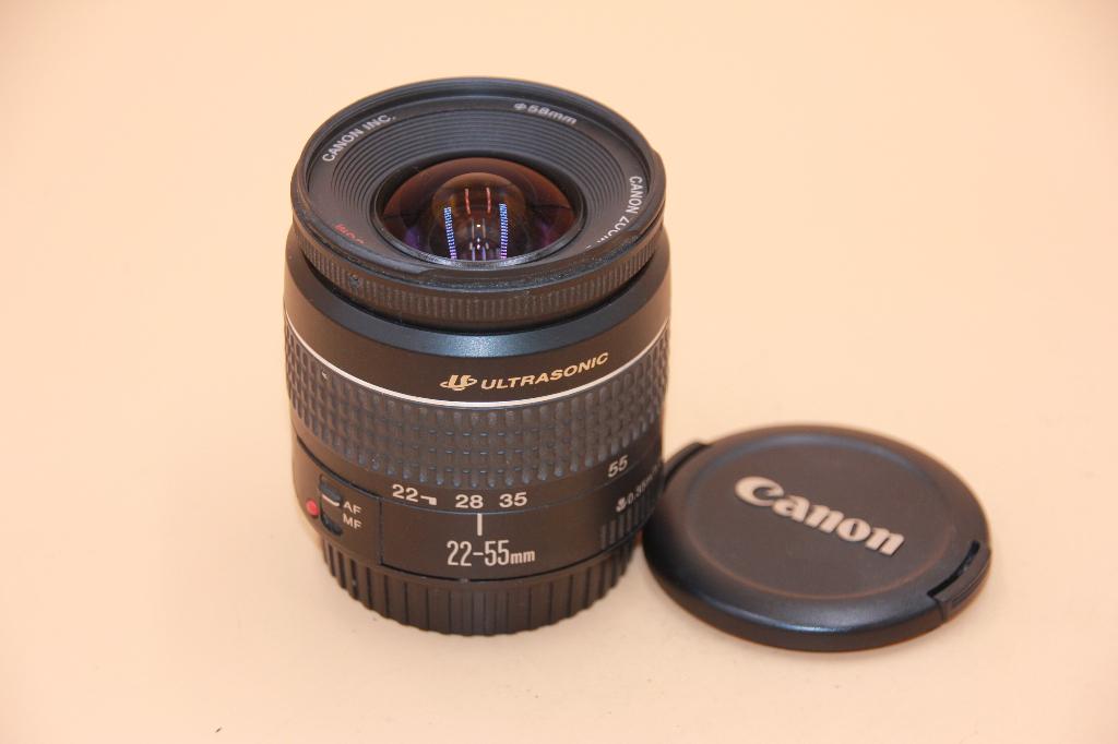 CANON EF : ZOOM 22-55/4-5.6 USM, Enlèvement ou Envoi, Utilisé, Reflex miroir, Canon