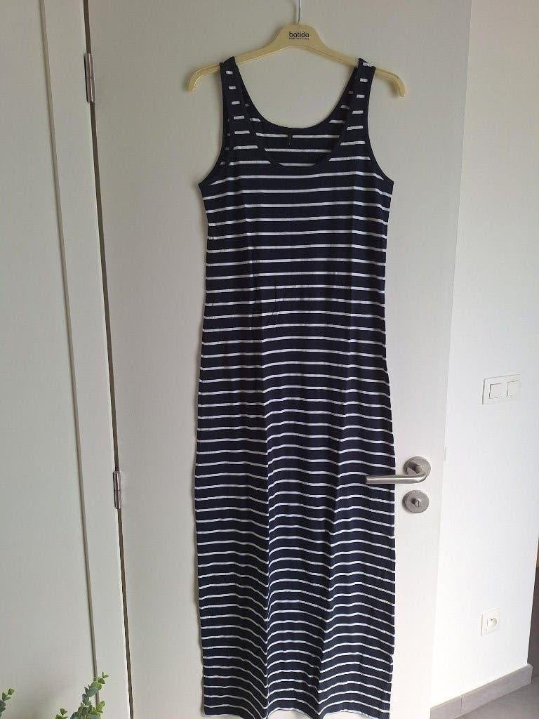 jurk (lang), Kleding | Dames, Jurken, Ophalen, Gedragen, Maat 42/44 (L), Blauw