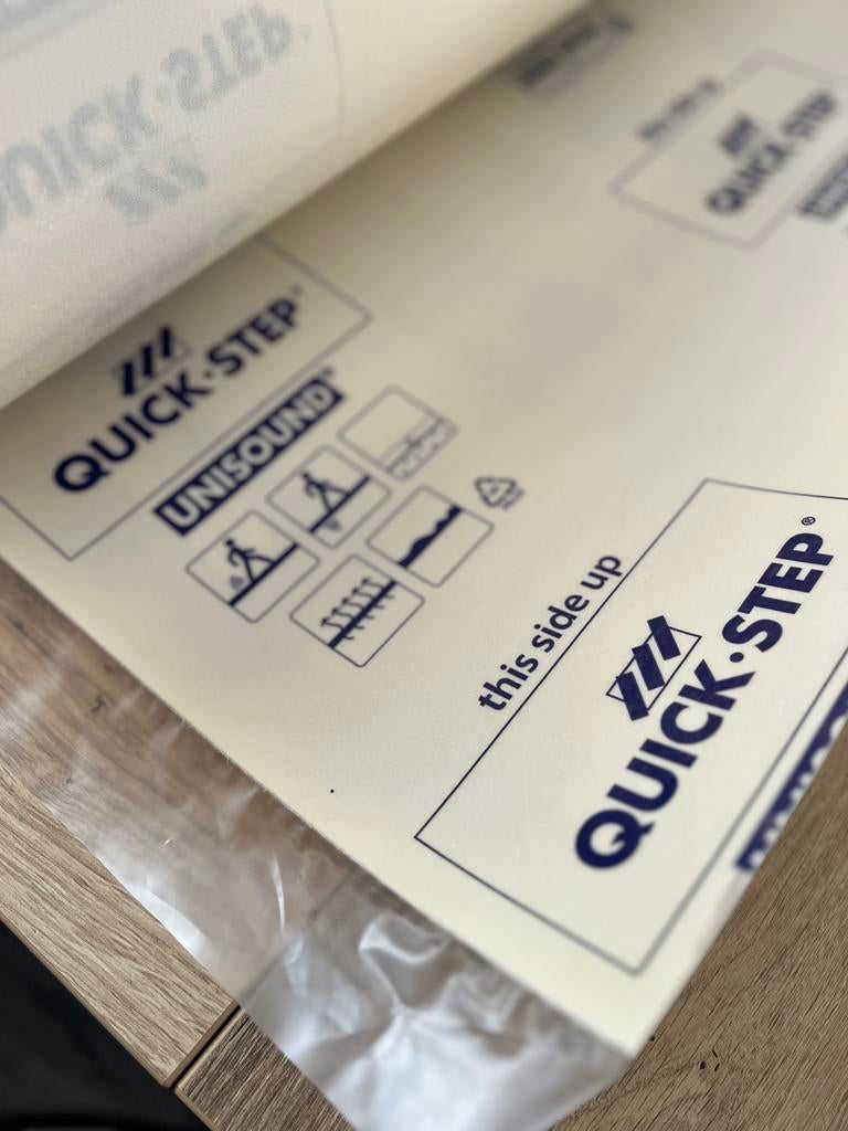 QUICK-STEP UNISOUND ONDERVLOER, Bricolage & Construction, Planches & Dalles, Enlèvement, Comme neuf